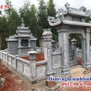 Khuôn viên lăng mộ đá