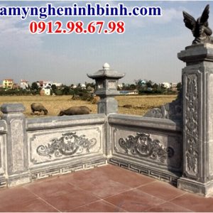 Lan can hàng rào đá xanh 49 1