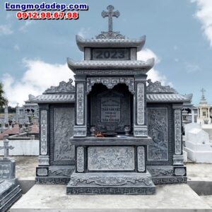 Lăng Thờ Đá - Long Đình Đá - Kỳ Đài Đá Công Giáo Đẹp