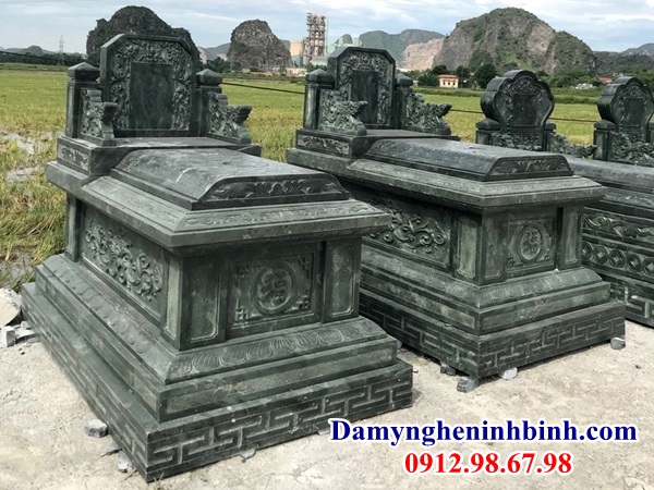 Mộ hậu bành đá xanh rêu 33