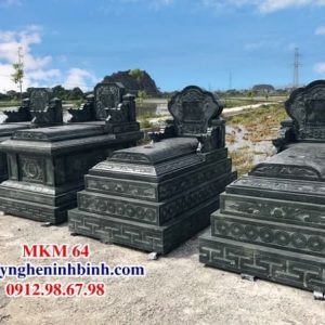 Mẫu mộ đá đẹp MKM 64