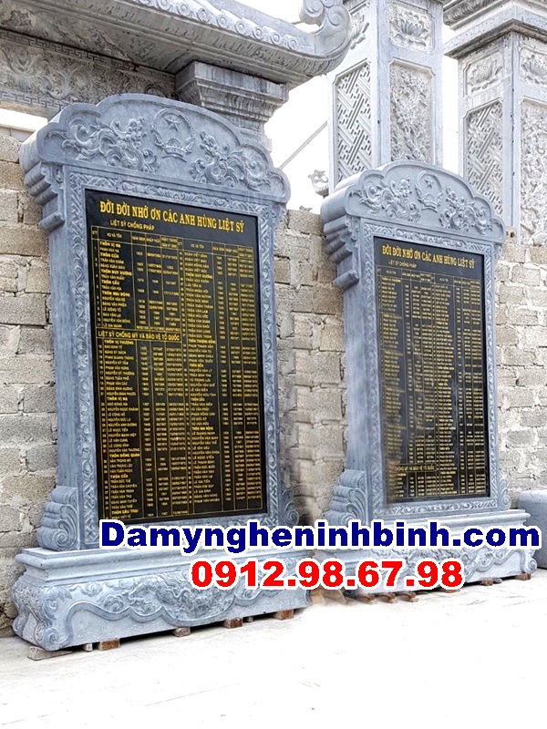 bia đá ghi công đức tự nhiên