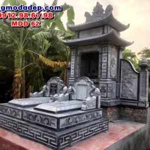 Lăng mộ đá đôi đẹp MDD 62