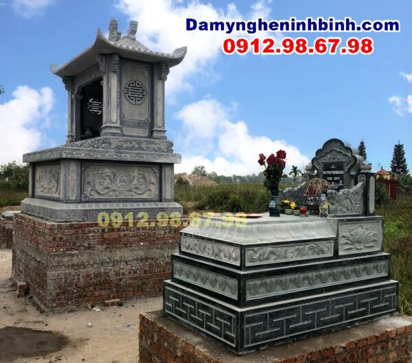 lăng thờ đá mộ đá tam ba 3 cấp huyện An Lão Hải Phòng