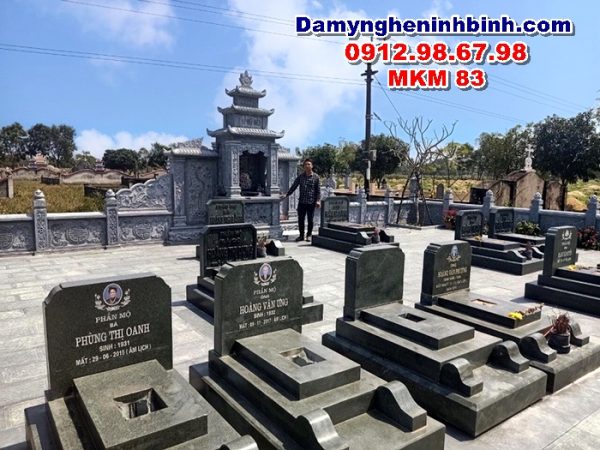 Lăng mộ đá đẹp lang mo da dep MKM 83