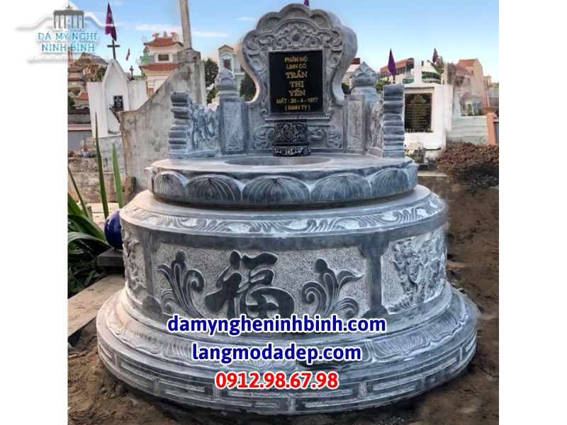 mẫu mộ tròn đẹp mẫu mộ tròn đẹp