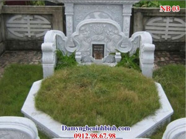 Mộ bát giác đá NB 03