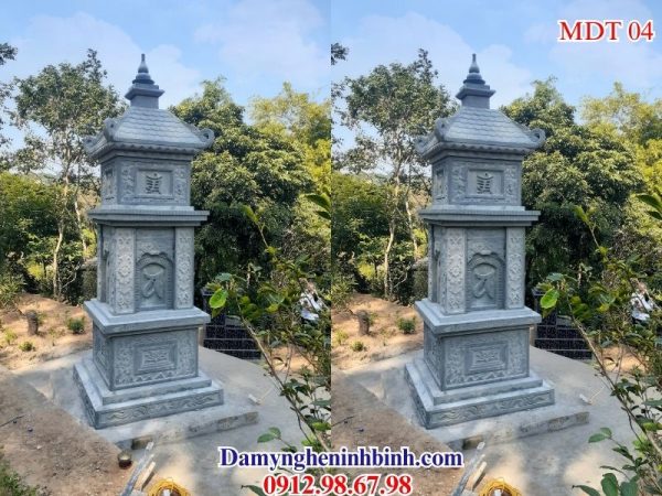 Mộ tháp đá xanh Thanh Hóa – MDT 04